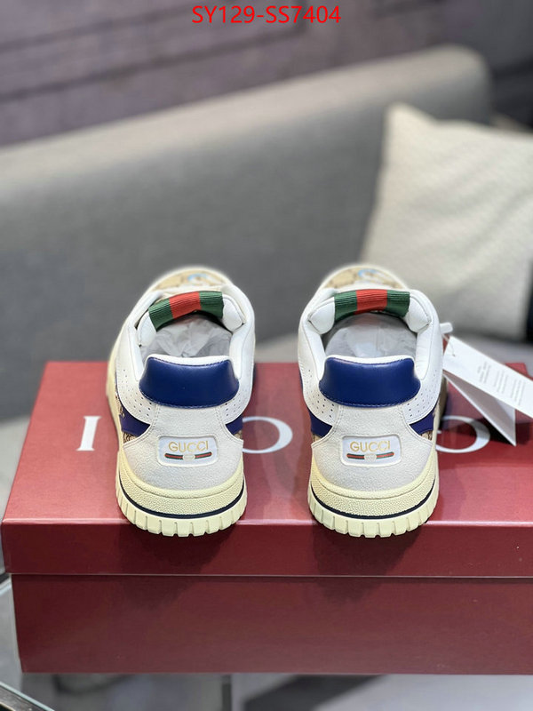 Men Shoes-Gucci what's the best to buy replica ID: SS7404 $: 129USD