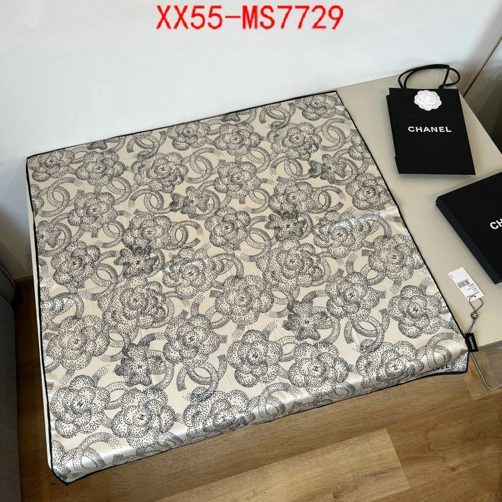 Scarf-Chanel top quality website ID: MS7729 $: 55USD