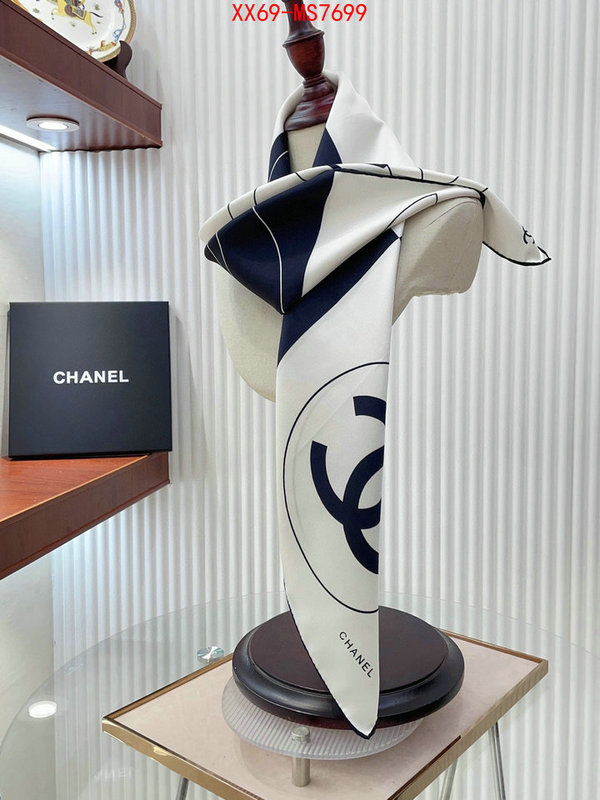 Scarf-Chanel luxury 7 star replica ID: MS7699 $: 69USD