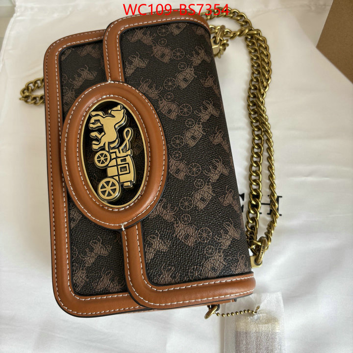 Coach Bags(4A)-Crossbody- aaaaa class replica ID: BS7354 $: 109USD,