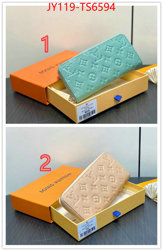LV Bags(TOP)-Wallet replica us ID: TS6594 $: 119USD,