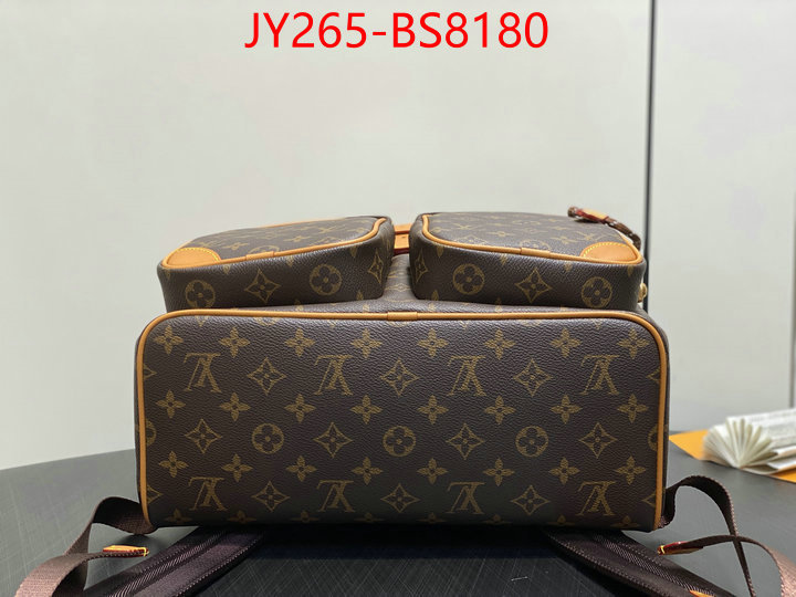 LV Bags(TOP)-Backpack- 2024 perfect replica designer ID: BS8180 $: 265USD,