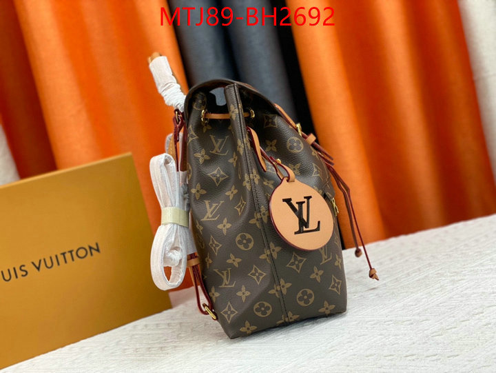LV Bags(4A)-Backpack- the best affordable ID: BH2692 $: 89USD,