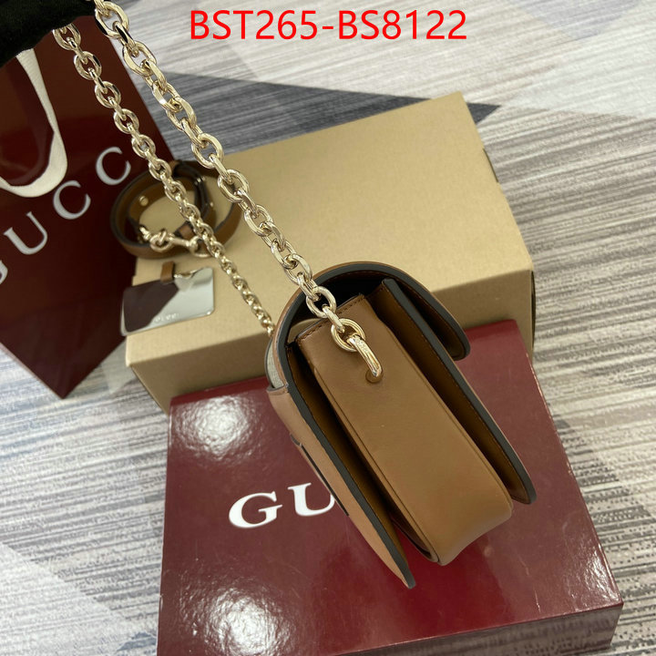 Gucci Bags(TOP)-Crossbody- wholesale replica ID: BS8122 $: 265USD,