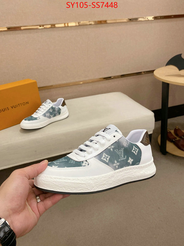 Men Shoes-LV quality replica ID: SS7448 $: 105USD