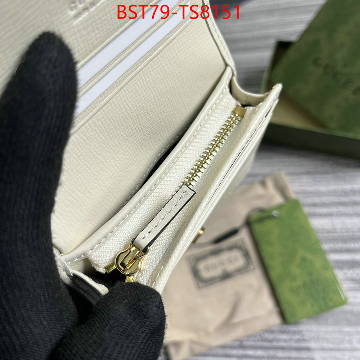 Gucci Bags(TOP)-Wallet- we curate the best ID: TS8151 $: 79USD,