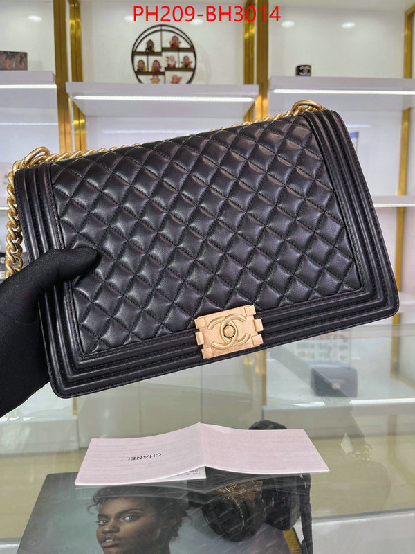 Chanel Bags(TOP)-Le Boy buy first copy replica ID: BH3014 $: 209USD,