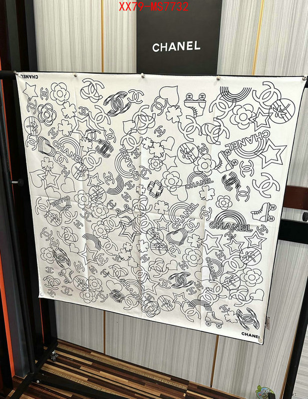 Scarf-Chanel what's the best place to buy replica ID: MS7732 $: 79USD