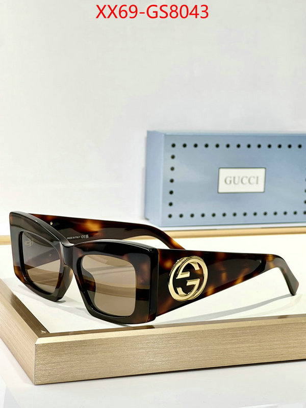 Glasses-Gucci can you buy replica ID: GS8043 $: 69USD