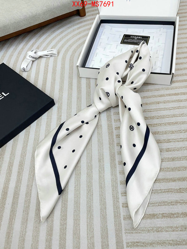 Scarf-Chanel luxury fake ID: MS7691 $: 69USD