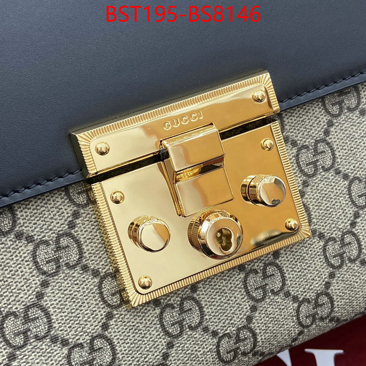 Gucci Bags(TOP)-Padlock- sell high quality ID: BS8146 $: 195USD,