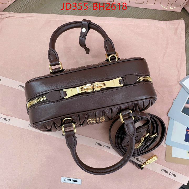 Miu Miu Bags(TOP)-Handbag- where could you find a great quality designer ID: BH2618 $: 355USD,