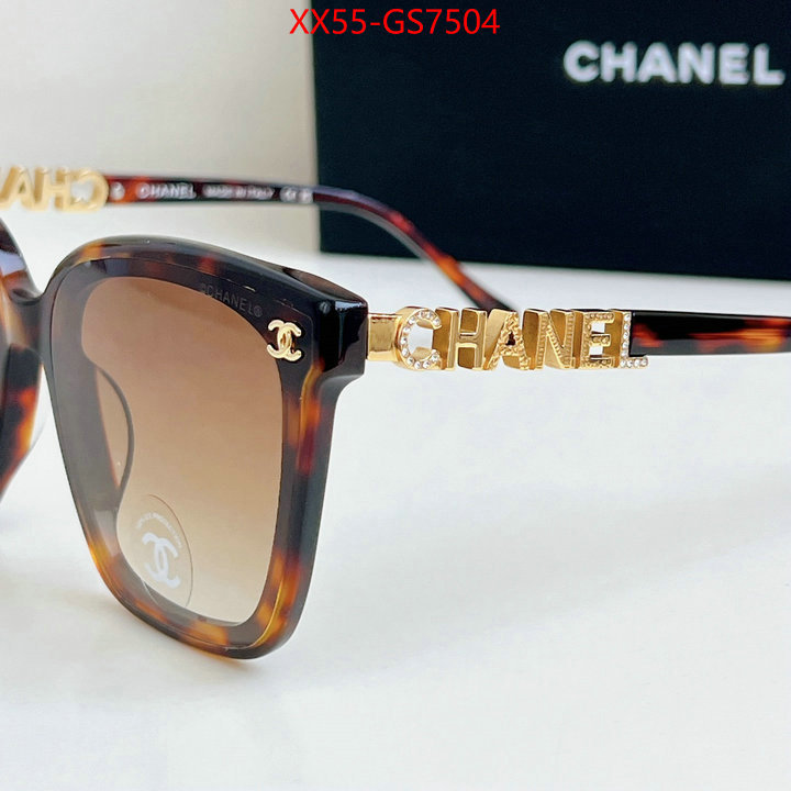 Glasses-Chanel the best ID: GS7504 $: 55USD
