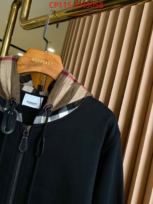 Clothing-Burberry aaaaa class replica ID: CH3058 $: 115USD