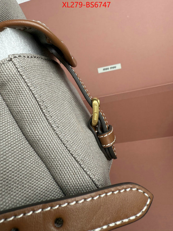 Miu Miu Bags(TOP)-Backpack- mirror copy luxury ID: BS6747 $: 279USD,