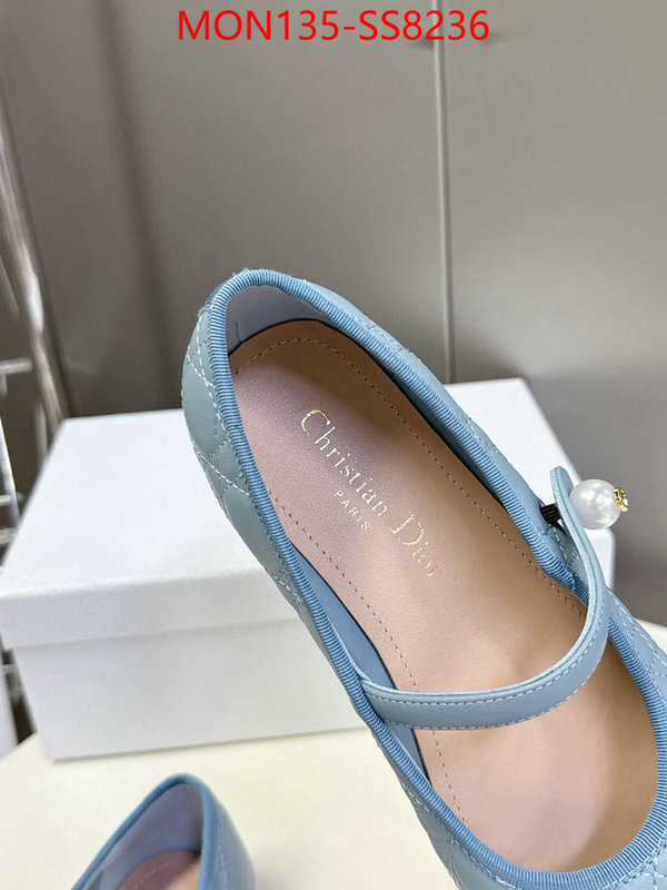 Women Shoes-Dior designer high replica ID: SS8236 $: 135USD