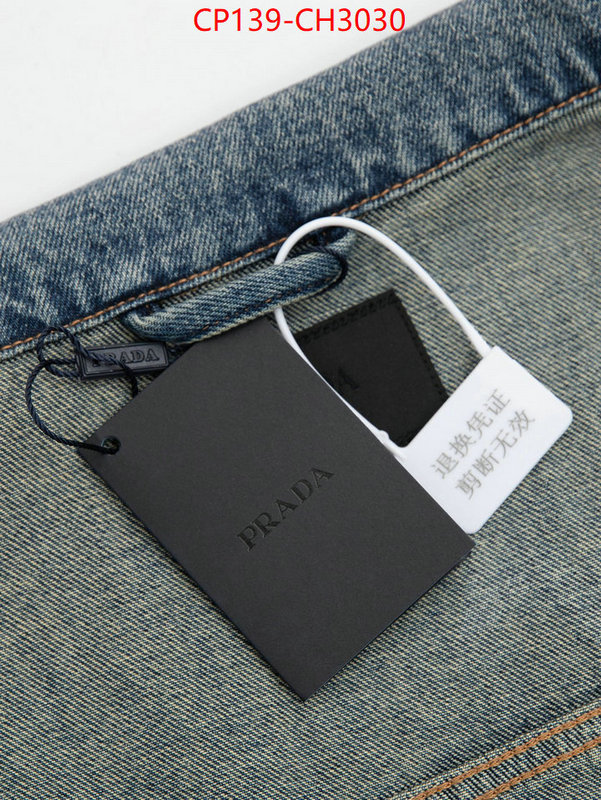Clothing-Prada 1:1 replica wholesale ID: CH3030 $: 139USD