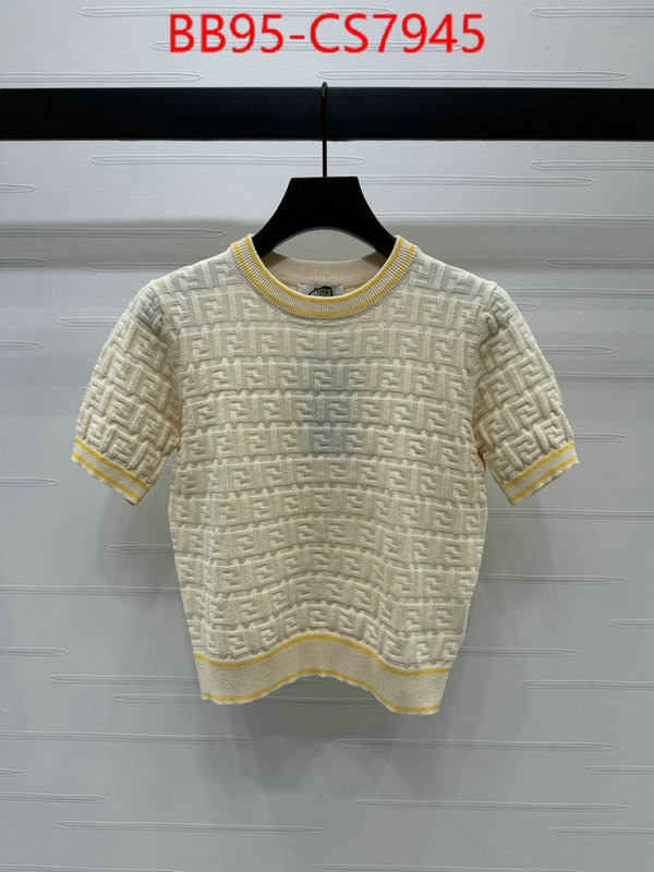 Clothing-Fendi what is a 1:1 replica ID: CS7945 $: 95USD