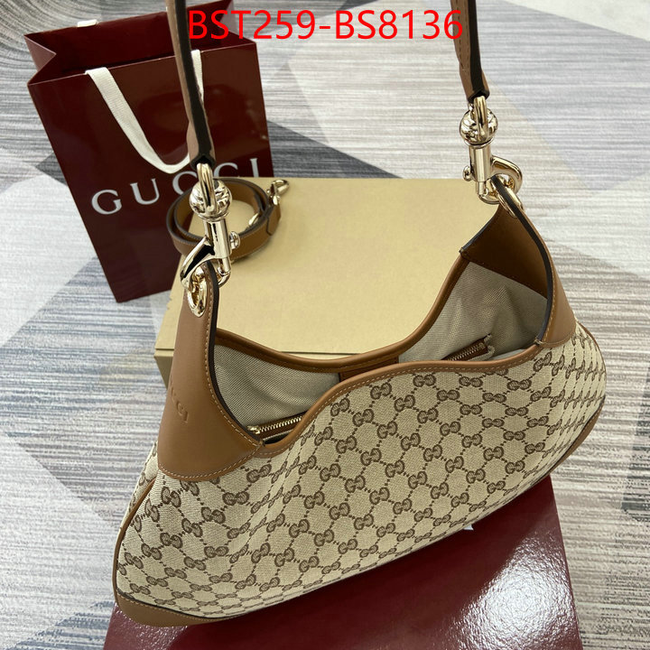 Gucci Bags(TOP)-Handbag- replica sale online ID: BS8136 $: 259USD,