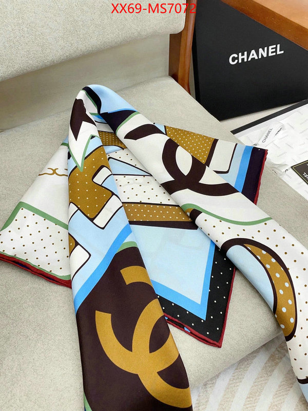 Scarf-Chanel 2024 aaaaa replica customize ID: MS7072 $: 69USD