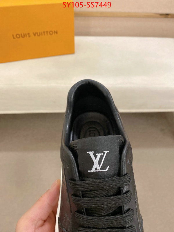 Men Shoes-LV fashion replica ID: SS7449 $: 105USD