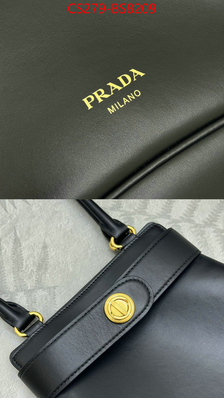 Prada Bags(TOP)-Handbag- high quality 1:1 replica ID: BS8209 $: 279USD,