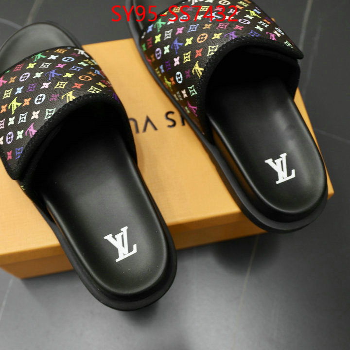 Men Shoes-LV aaaaa class replica ID: SS7432 $: 95USD