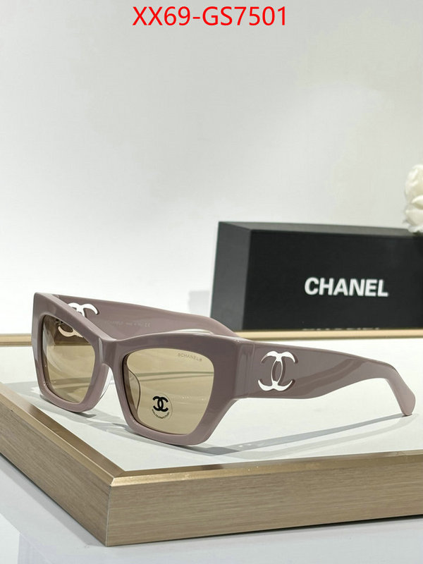 Glasses-Chanel 7 star ID: GS7501 $: 69USD