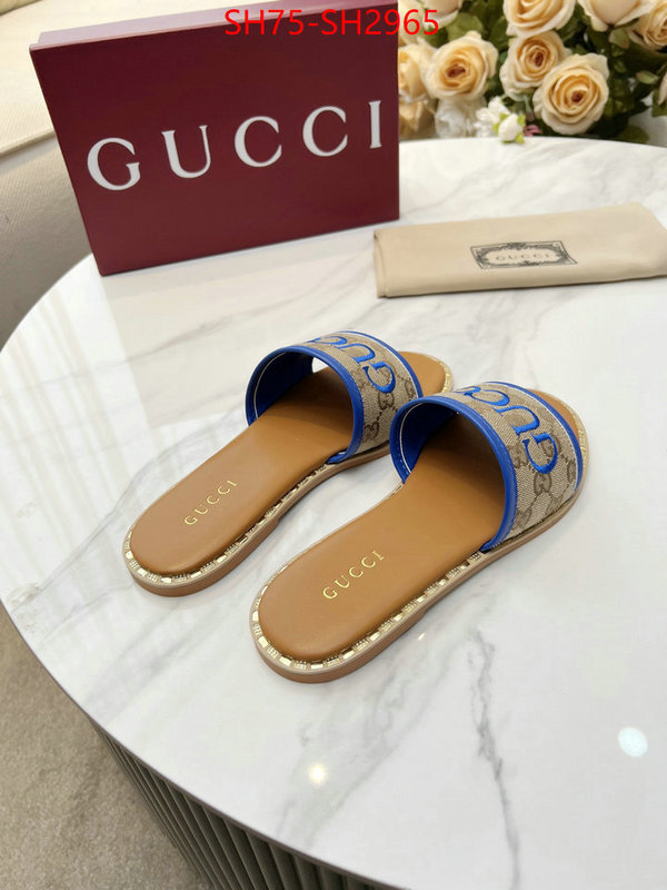 Women Shoes-Gucci where should i buy to receive ID: SH2965 $: 75USD