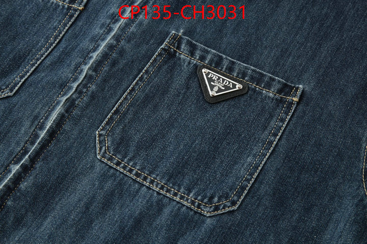 Clothing-Prada best replica 1:1 ID: CH3031 $: 135USD