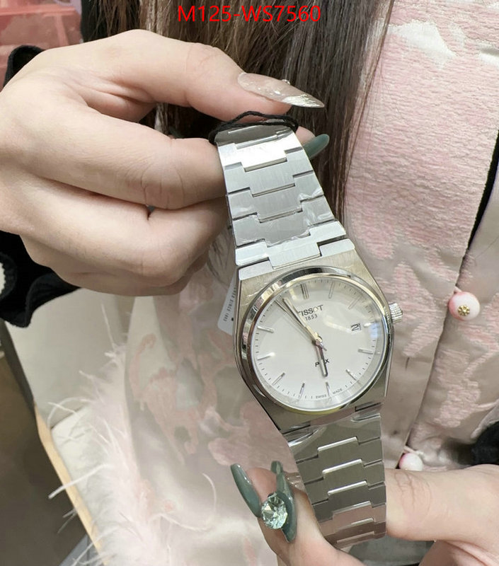 Watch(4A)-Tissot every designer ID: WS7560 $: 125USD-shoes yupoo Watch(4A)-Tissot every designer ID: WS7560 $: 125USD