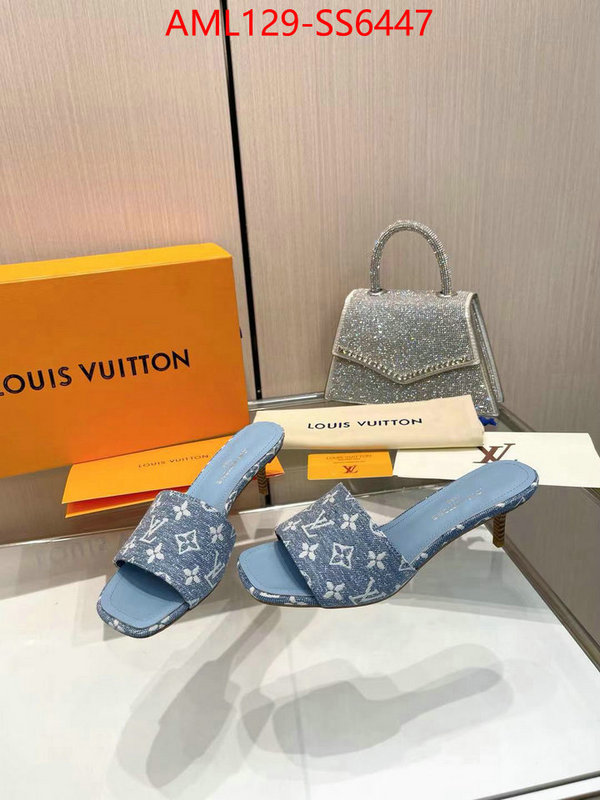 Women Shoes-LV where quality designer replica ID: SS6447 $: 129USD