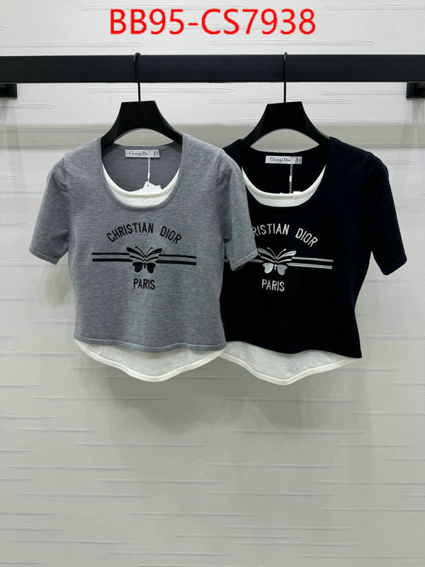 Clothing-Dior 1:1 replica ID: CS7938 $: 95USD