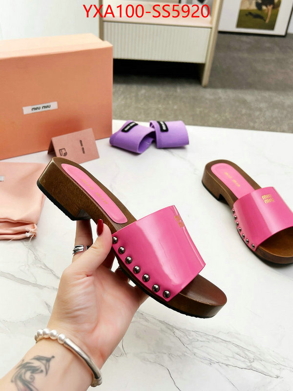 Women Shoes-Miu Miu online sales ID: SS5920 $: 100USD