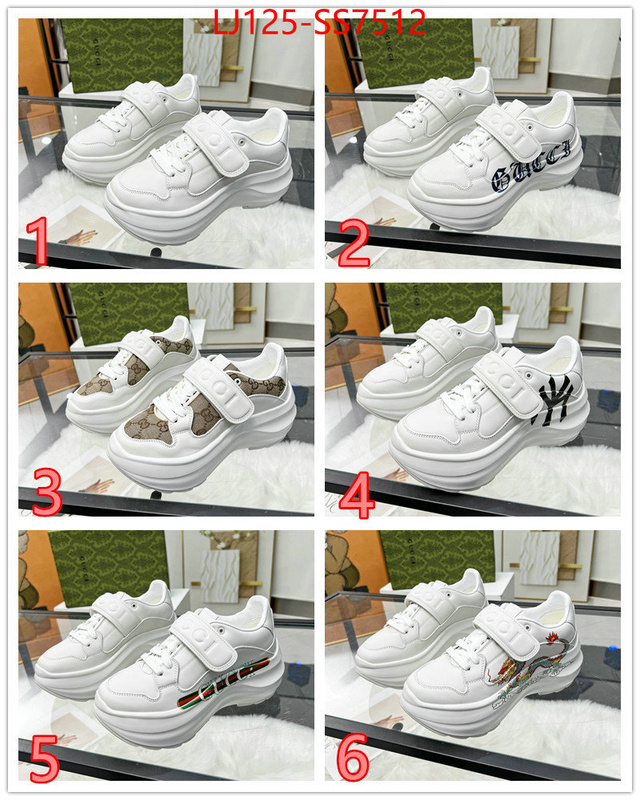 Women Shoes-Gucci how to find replica shop ID: SS7512 $: 125USD