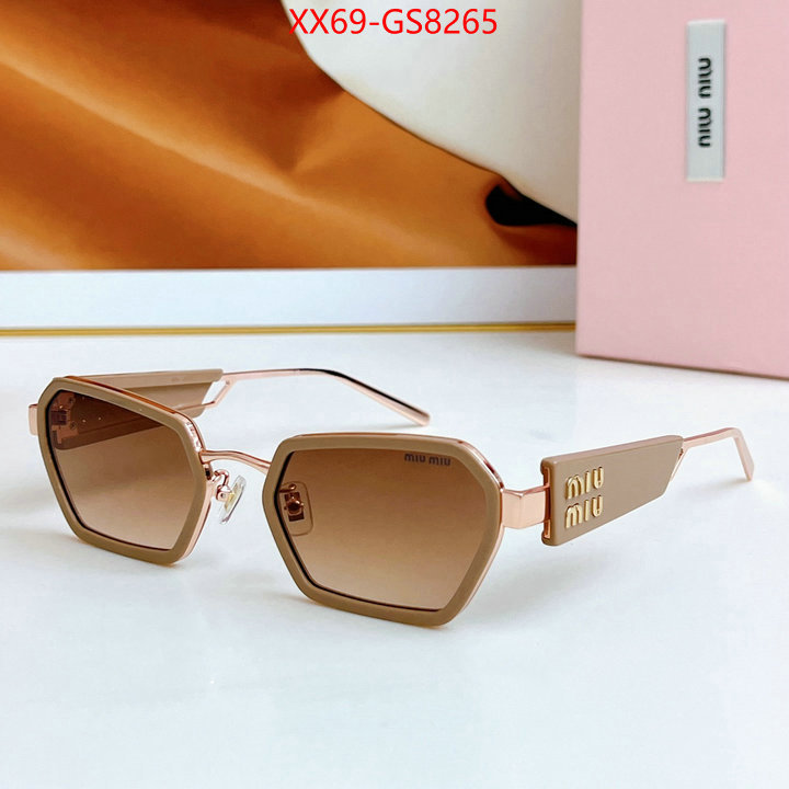 Glasses-Miu Miu top fake designer ID: GS8265 $: 69USD