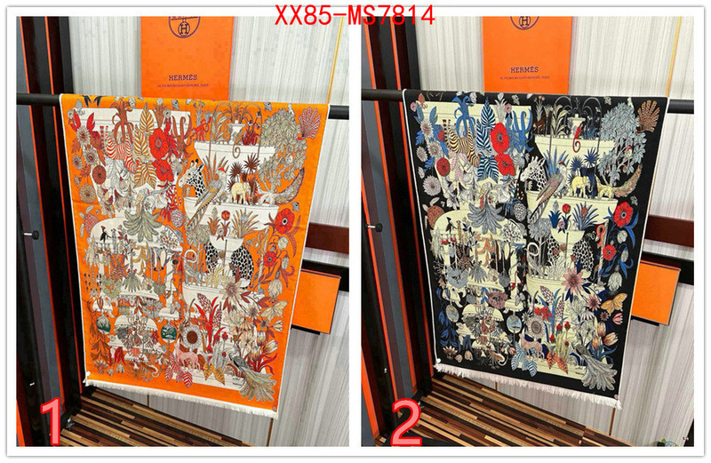 Scarf-Hermes fake high quality ID: MS7814 $: 85USD