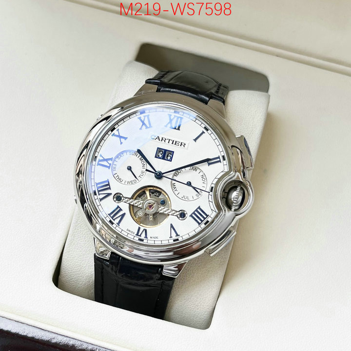 Watch(TOP)-Cartier buy aaaaa cheap ID: WS7598 $: 219USD