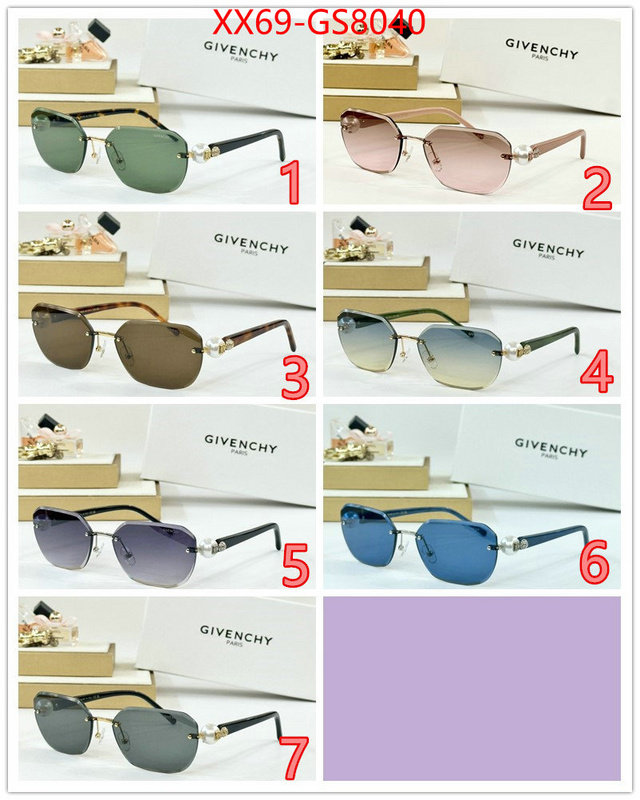Glasses-Givenchy wholesale designer shop ID: GS8040 $: 69USD