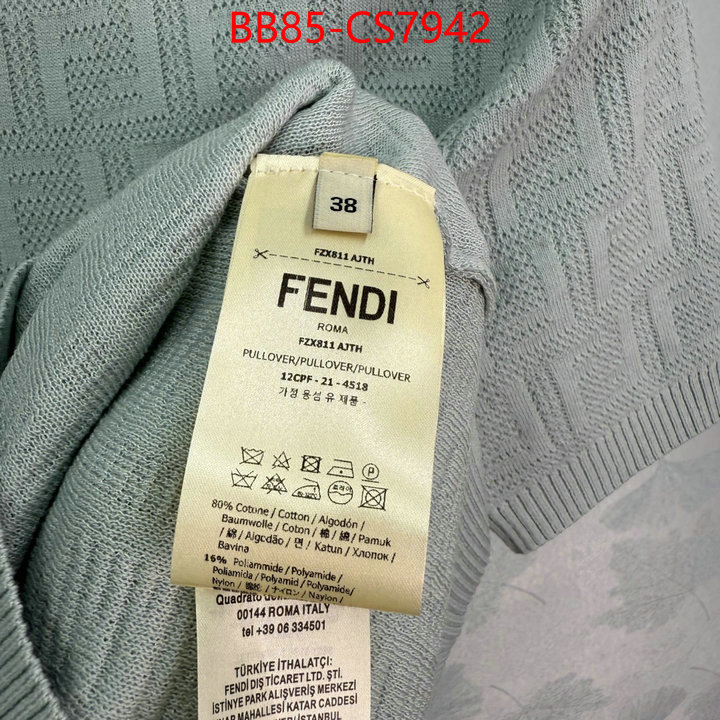 Clothing-Fendi website to buy replica ID: CS7942 $: 85USD