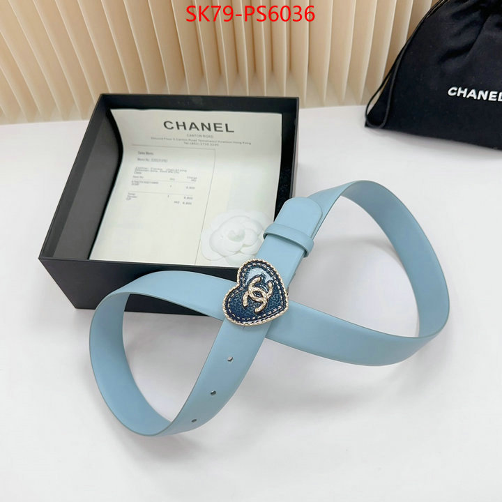 Belts-Chanel aaaaa+ replica designer ID: PS6036 $: 79USD