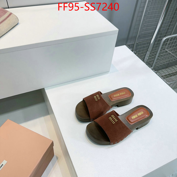 Women Shoes-Miu Miu can you buy knockoff ID: SS7240 $: 95USD