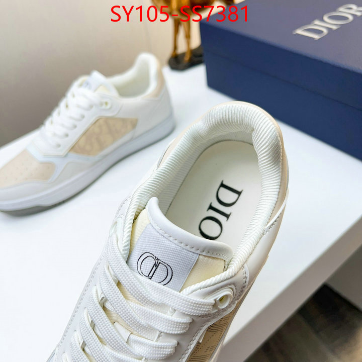Men shoes-Dior highest quality replica ID: SS7381 $: 105USD
