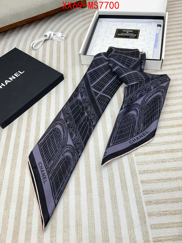 Scarf-Chanel top quality designer replica ID: MS7700 $: 69USD