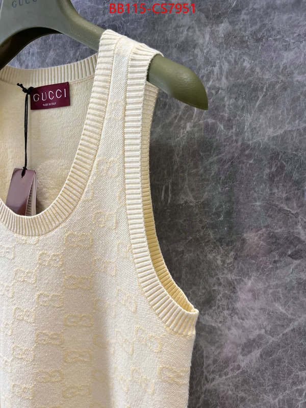 Clothing-Gucci high quality customize ID: CS7951 $: 115USD