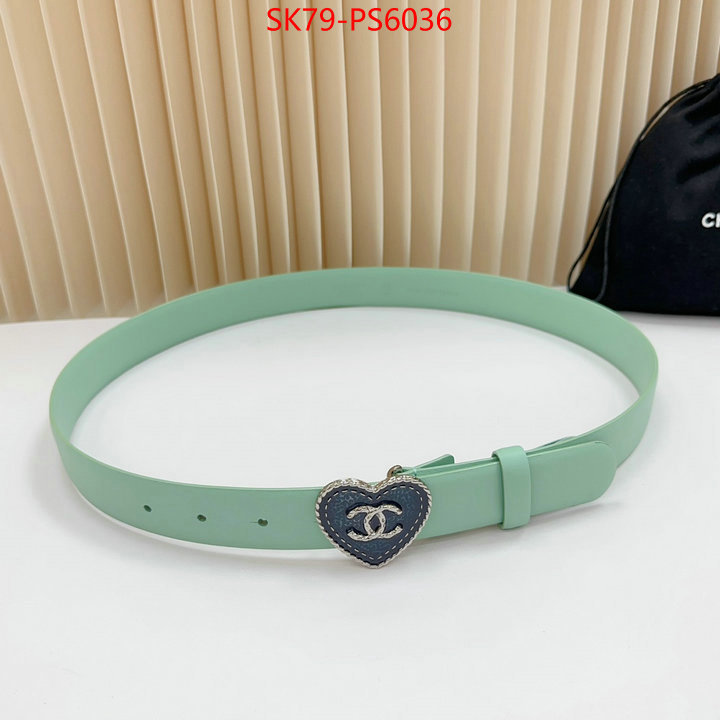 Belts-Chanel aaaaa+ replica designer ID: PS6036 $: 79USD