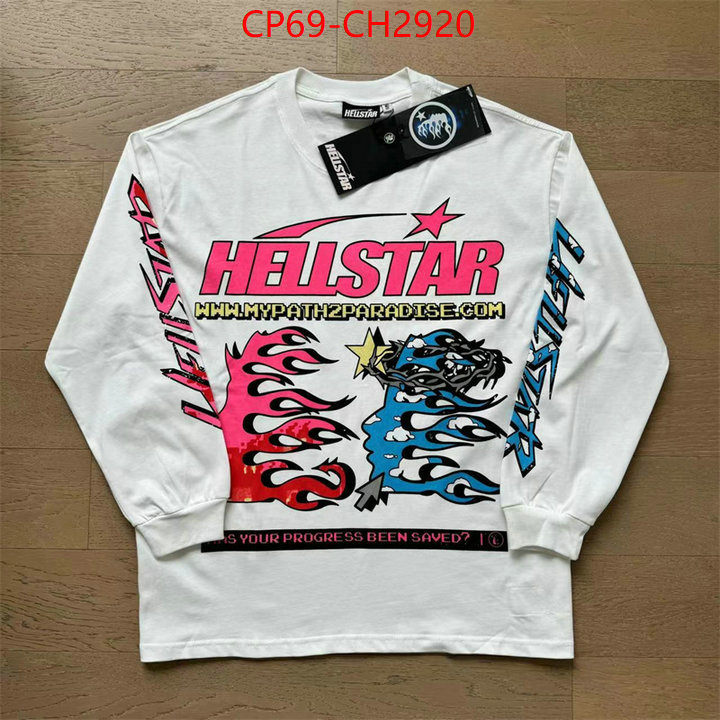 Clothing-Hellstar brand designer replica ID: CH2920 $: 69USD