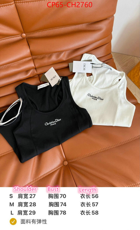 Clothing-Dior wholesale 2024 replica ID: CH2760 $: 65USD