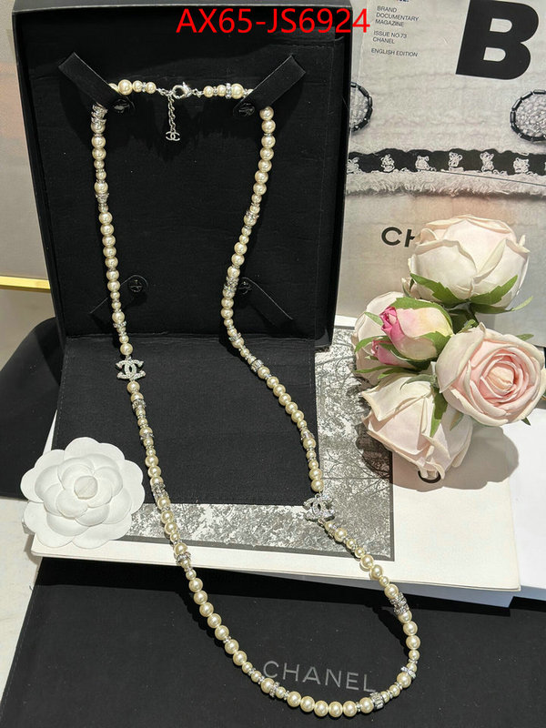 Jewelry-Chanel buy best quality replica ID: JS6924 $: 65USD