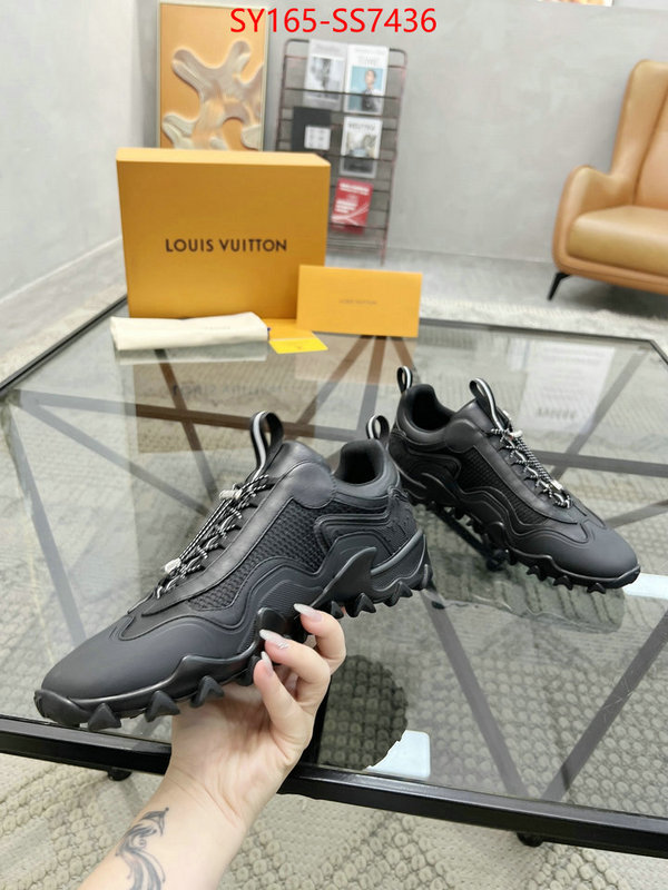 Men Shoes-LV mirror quality ID: SS7436 $: 165USD